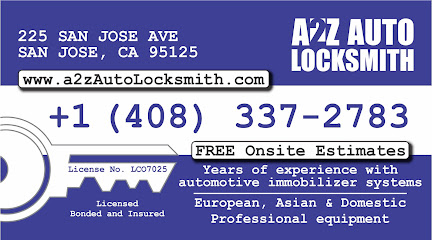 A2Z Auto Locksmith, San José