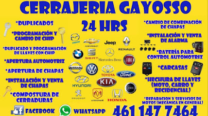 CERRAJERIA GAYOSSO CELAYA