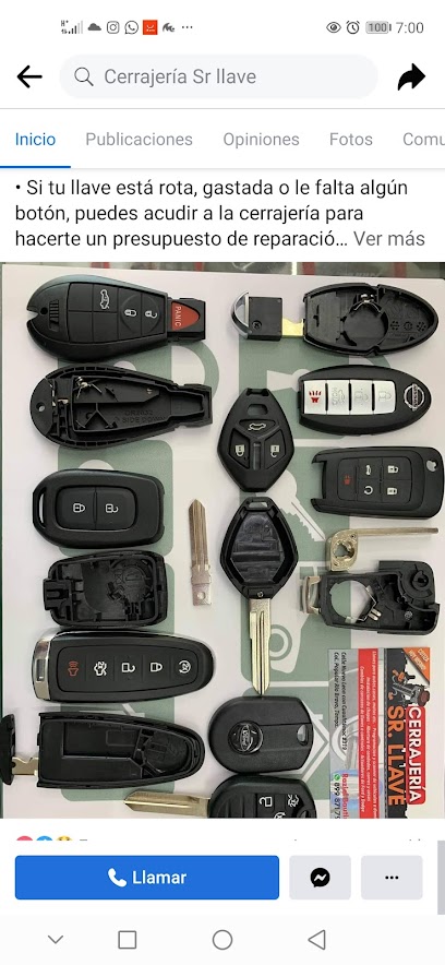 CERRAJERÍA SR LLAVE